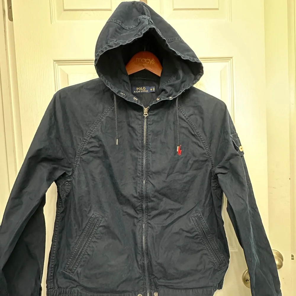 Polo Ralph Lauren Women’s Navy Blue Coat – Size M - Picture 6 of 8